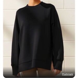 Abercrombie YPB Neo-Knit Crew Neck, Size Small in Black. NWOT!!